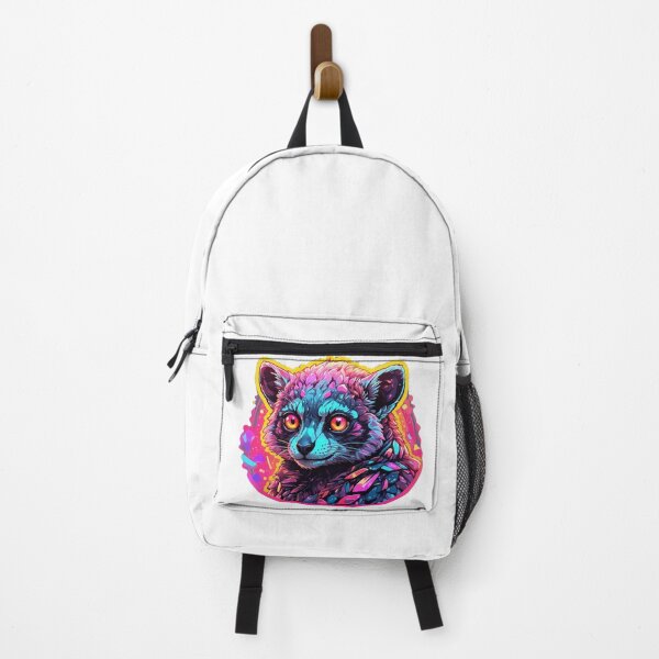 Item preview, Colorful lemur face  designed and sold by LevCreates.