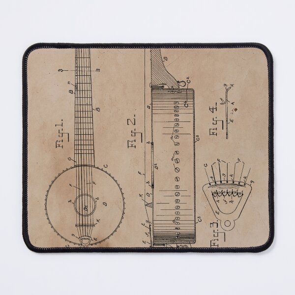 Item preview, Vintage Banjo Patent designed and sold by JoolyA.