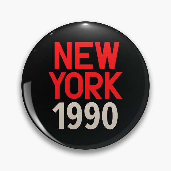 Item preview, New York Birth Year Series: Retro Vibes - NYC 1990 designed and sold by Boogosh.
