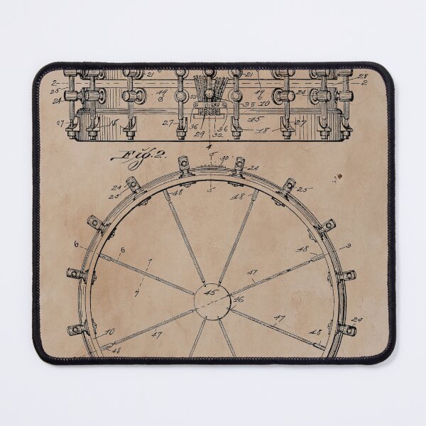 Item preview, Vintage Drum Patent designed and sold by JoolyA.