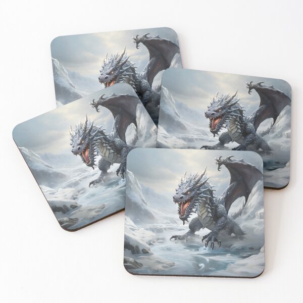 Item preview, Glacial Guardian: Snow Dragon's Journey designed and sold by MysticFable.