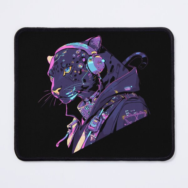 Item preview, Cyber Black Panther // Black Panther // Cool Animal // Cyber Animal // Future Animal Art // Animal Warrior // Animal Cute Art // Gaming Aesthetic stickers designed and sold by SMARTKIT DESIGNAGENCY.