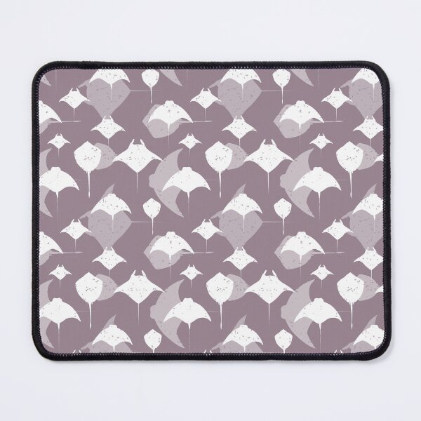 Item preview, Manta Ray Pattern | Purple White Manta Rays Swimming designed and sold by CreativeBridge.