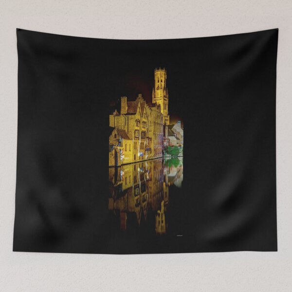 Item preview, The Belfort of Bruges at Night designed and sold by Weston  Westmoreland.