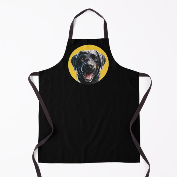 Item preview, Black Happy Labrador Dog designed and sold by Just-Arts-4U.