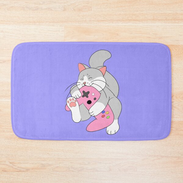 Item preview, Gamer Cat Pink Gaming Controller designed and sold by HugSomeNettles.