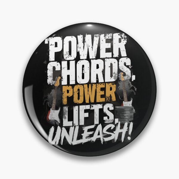 Item preview, Power Chords, Power Lifts, Unleash! designed and sold by MyCreatures.