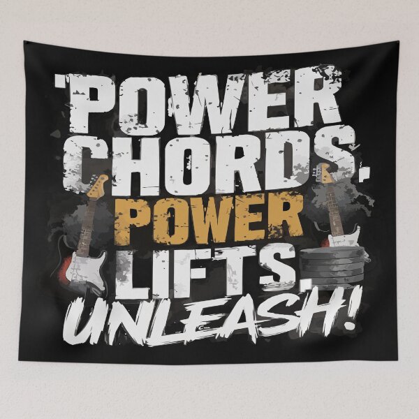 Item preview, Power Chords, Power Lifts, Unleash! designed and sold by MyCreatures.