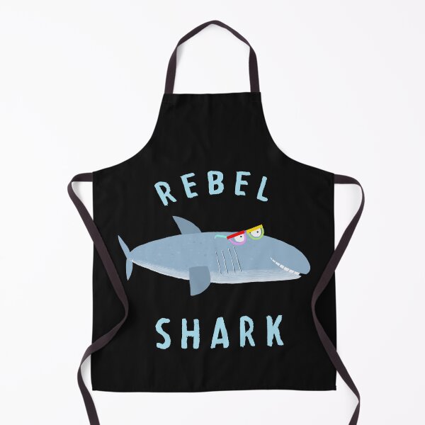Item preview, Rebel Shark With Funny Sun Glasses By Artist Carla Daly designed and sold by Carla Daly.