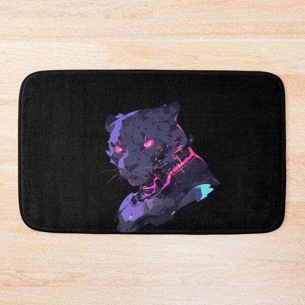 Item preview, Cyber Black Panther // Black Panther // Cool Animal // Cyber Animal // Future Animal Art // Animal Warrior // Animal Cute Art // Gaming Aesthetic stickers designed and sold by SMARTKIT  DESIGNAGENCY.
