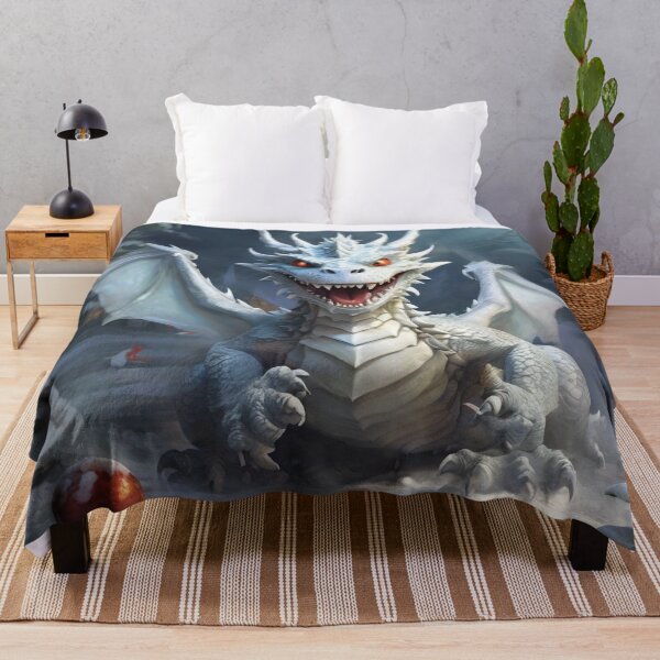 Item preview, Frosty Frolic: Snow Dragon's Snowball Fight designed and sold by MysticFable.
