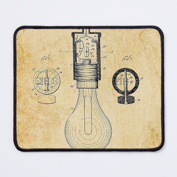 Item preview, Vintage Light Bulb Patent designed and sold by JoolyA.