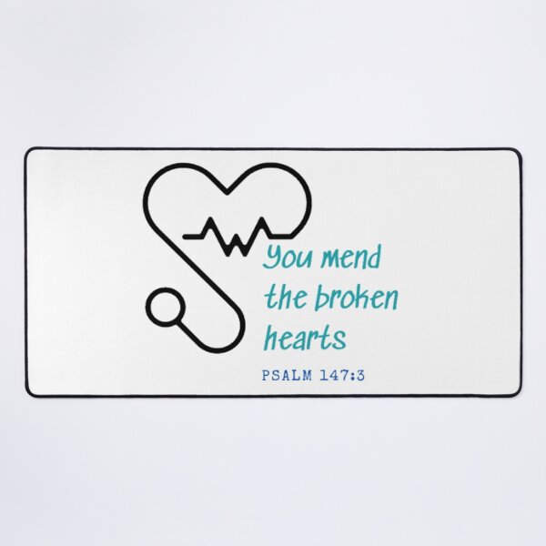 Item preview, You mend the broken heart designed and sold by BodyOfCHRIST.