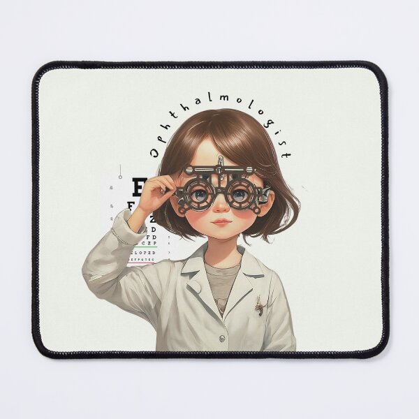 Item preview, Cute Ophthalmologist girl ,brafdesign designed and sold by Brafdesign.