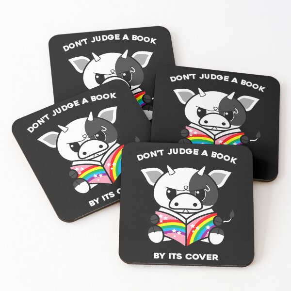Item preview, DON'T JUDGE A BOOK BY ITS COVER designed and sold by wesdesignshop.