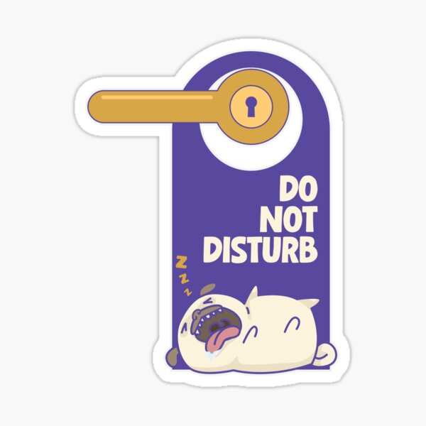 Item preview, Do Not Disturb designed and sold by Craftsanity.