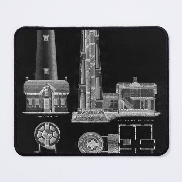 Item preview, Chalkboard Lighthouse Plans designed and sold by JoolyA.