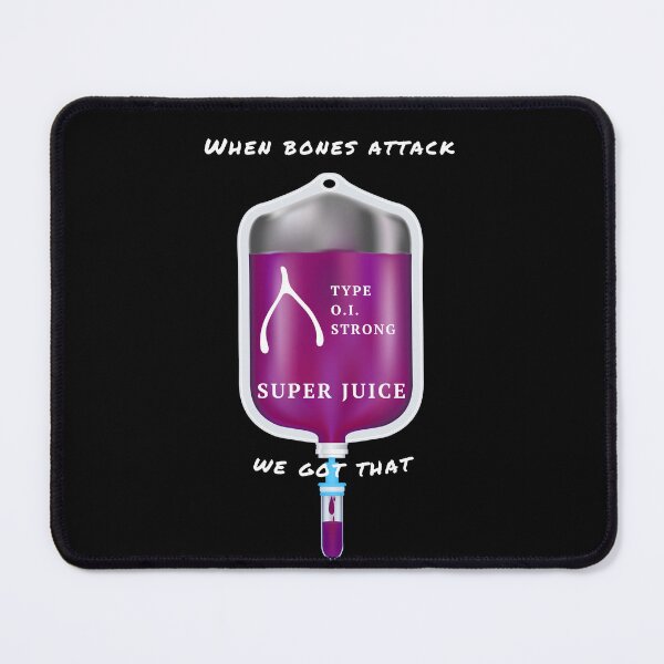 Item preview, Type OI Strong Super Juice- infusion treatments, OI awareness designed and sold by ZebraKnees.