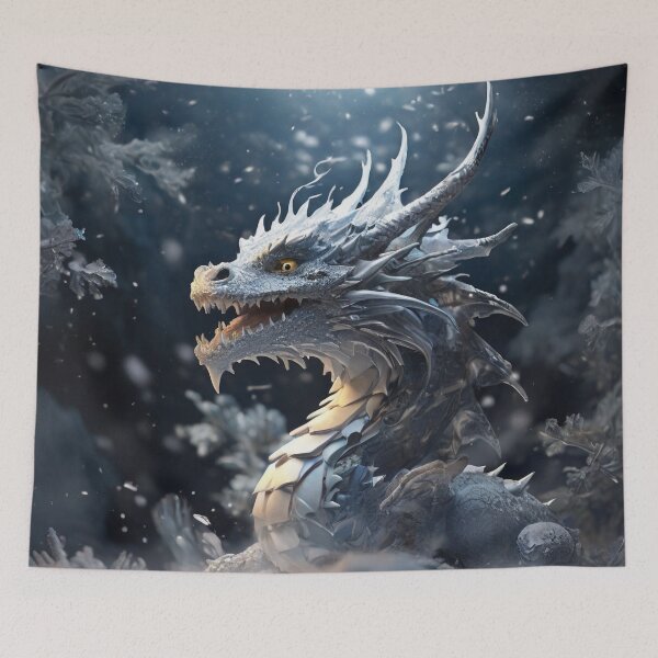 Item preview, Snow Dragon's Symphony: Crafting Winter's Tapestry designed and sold by MysticFable.