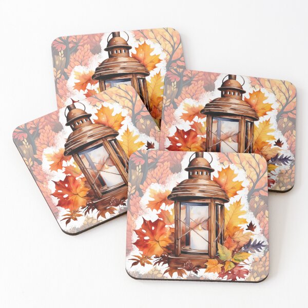 Item preview, Autumn Lantern designed and sold by Chestnut Falls Studio.