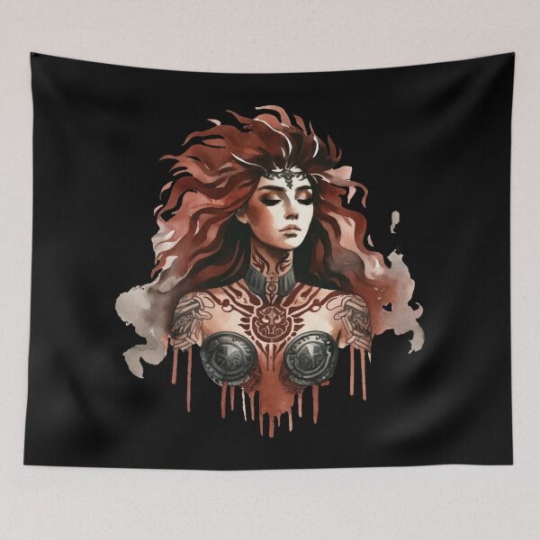 Item preview, Warrior Goddess designed and sold by LuminShadowArt.