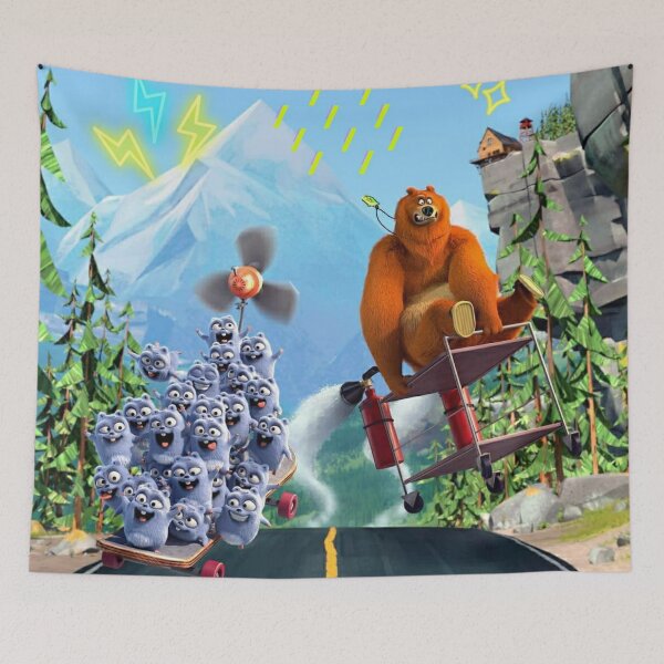 Item preview, Funny Grizzy and the lemmings,movies for kids designed and sold by zorkaa1.