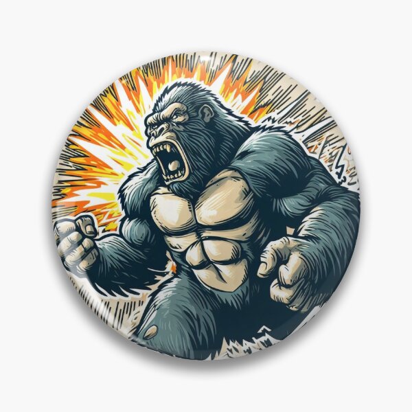 Item preview, Gorilla Power: Unleash Your Inner Beast designed and sold by Anniebuh.