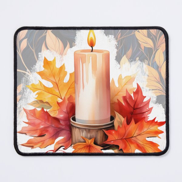 Item preview, Autumn Candle designed and sold by Chestnut Falls Studio.
