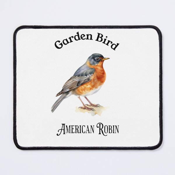 Item preview, Garden Bird American Robin designed and sold by DavidBriot.