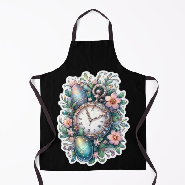 Item preview, clock  Easter sticker designed and sold by Expressions-Sel.