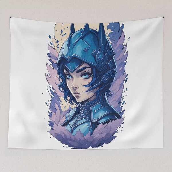 Item preview, Blue Girl Knight designed and sold by TondoMeander.