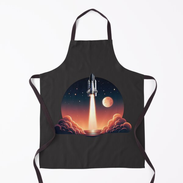 Item preview, Sticker of Launching of Rocket from Launch Pad designed and sold by creativekrish.