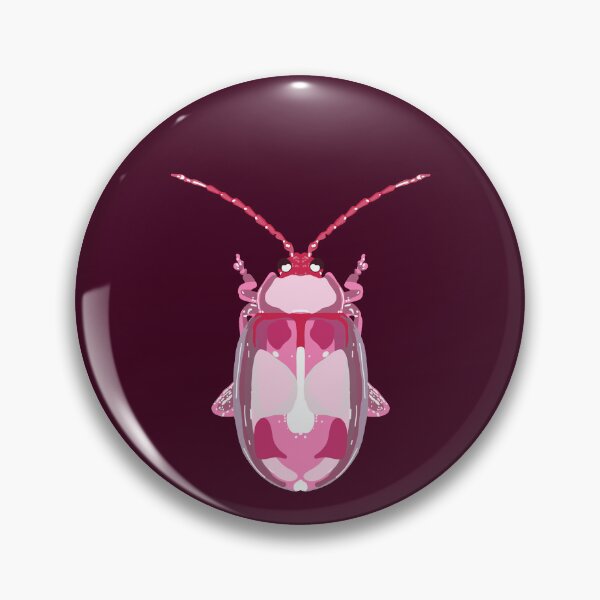 Item preview, Pink Flee Beetle designed and sold by okaymoose.