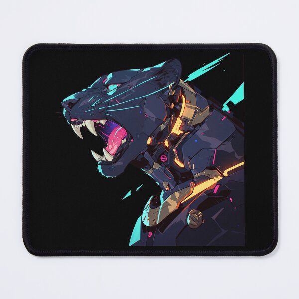Item preview, Cyber Black Panther // Black Panther // Cool Animal // Cyber Animal // Future Animal Art // Animal Warrior // Animal Cute Art // Gaming Aesthetic stickers designed and sold by SMARTKIT DESIGNAGENCY.