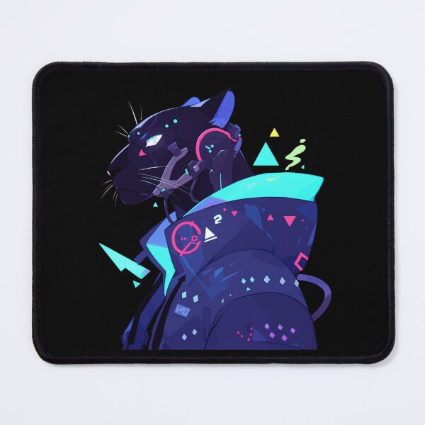 Item preview, Cyber Black Panther // Black Panther // Cool Animal // Cyber Animal // Future Animal Art // Animal Warrior // Animal Cute Art // Gaming Aesthetic stickers designed and sold by SMARTKIT DESIGNAGENCY.