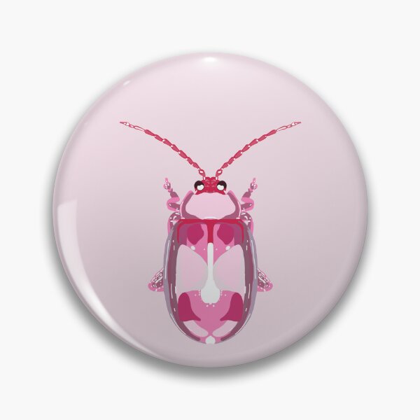 Item preview, Pink Flee Beetle (Light) designed and sold by okaymoose.