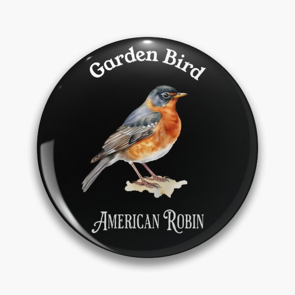 Item preview, Garden Bird American Robin designed and sold by DavidBriot.
