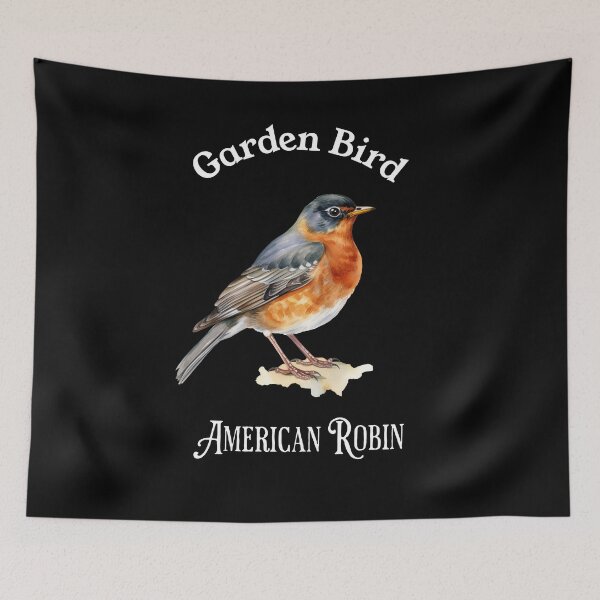 Artikelvorschau, Gartenvogel Amerikanischer Rotkehlchen entworfen und verkauft von DavidBriot.