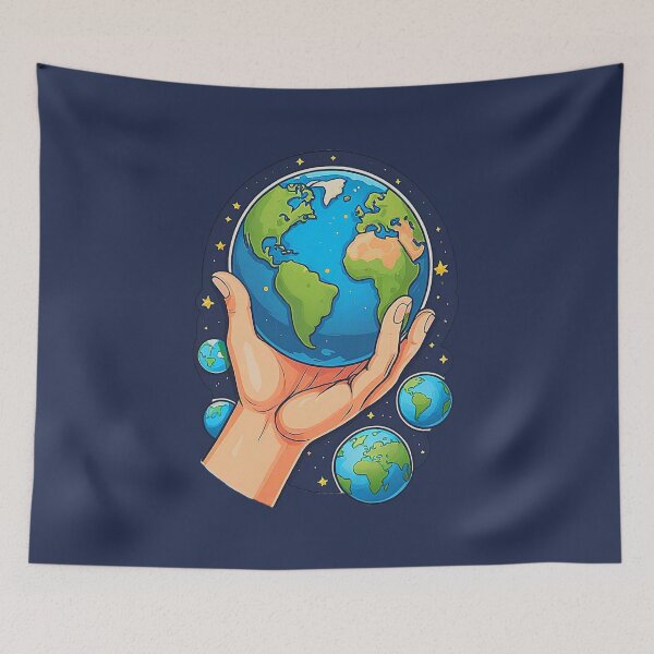 Item preview, Endless possibilities of earthly debts in hand. designed and sold by Giulivo Store Graphic.