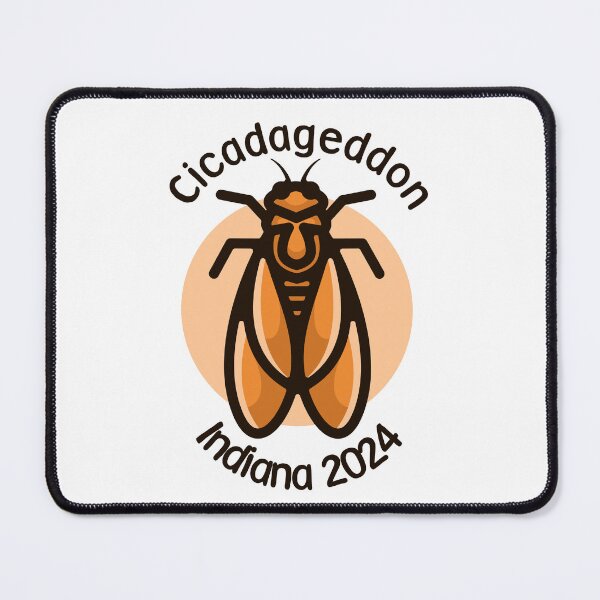 Item preview, Cicadageddon Indiana 2024 designed and sold by EmeraldeaArt.
