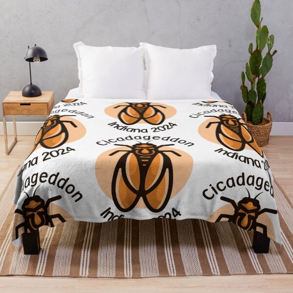 Item preview, Cicadageddon Indiana 2024 designed and sold by EmeraldeaArt.