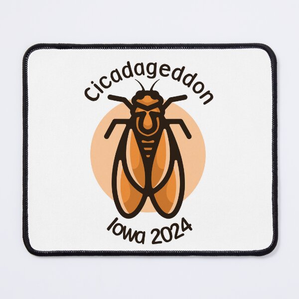 Item preview, Cicadageddon Iowa 2024 designed and sold by EmeraldeaArt.