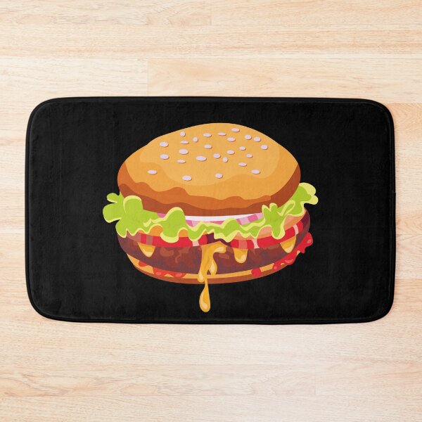 Item preview, Cartoon Juicy Burger designed and sold by Art-of-Rory.