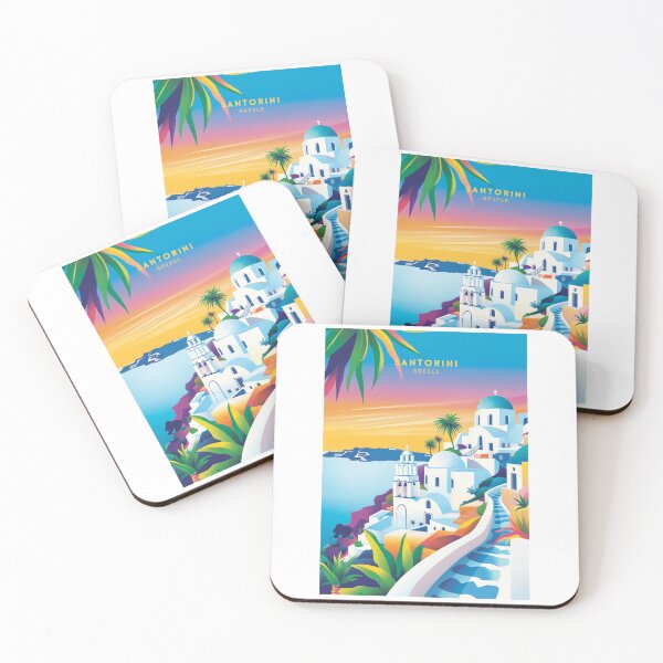 Item preview, Santorini Serenity: Greece designed and sold by NeuralVibe.