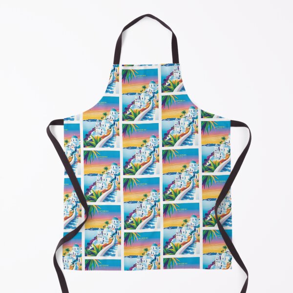 Item preview, Santorini Serenity: Greece designed and sold by NeuralVibe.