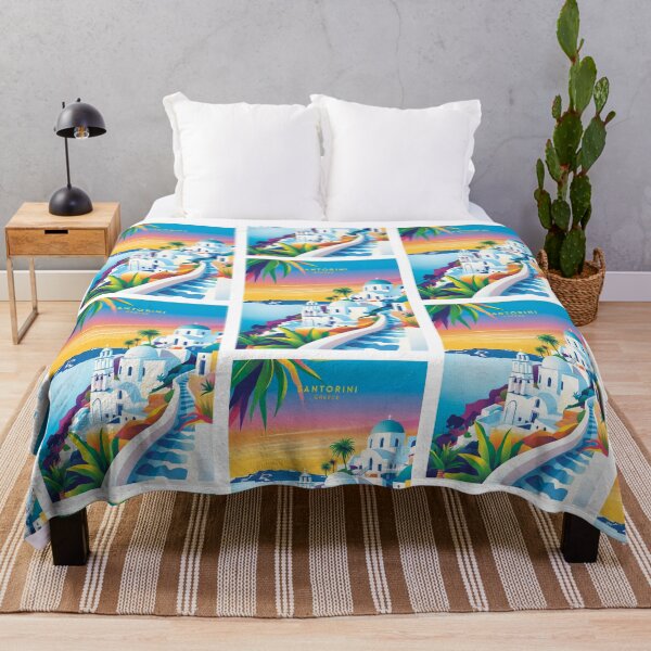 Item preview, Santorini Serenity: Greece designed and sold by NeuralVibe.