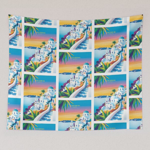 Item preview, Santorini Serenity: Greece designed and sold by NeuralVibe.