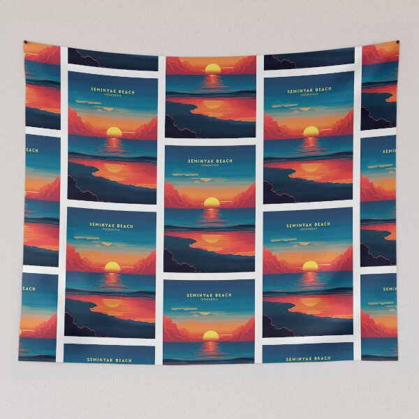 Item preview, Seminyak Beach Bliss: Indonesia  designed and sold by NeuralVibe.
