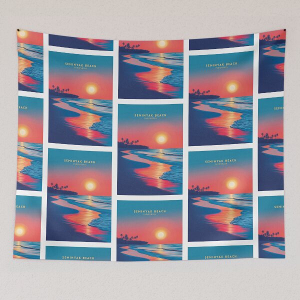 Item preview, Seminyak Beach Serenity: Indonesia designed and sold by NeuralVibe.