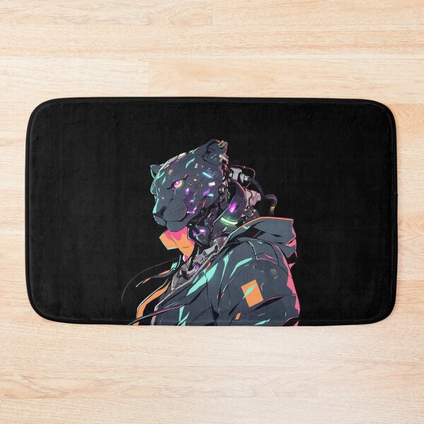 Item preview, Cyber Black Panther // Black Panther // Cool Animal // Cyber Animal // Future Animal Art // Animal Warrior // Animal Cute Art // Gaming Aesthetic stickers designed and sold by SMARTKIT  DESIGNAGENCY.